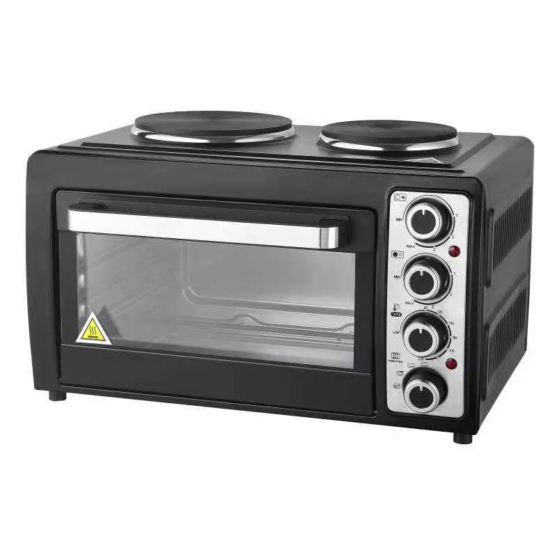 38L Mechanical Electric Oven with double hotplate WJT-38HD-P3